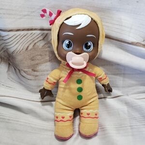 Cry Babies Christmas Ginger Tiny Cuddles 10.5" Doll Pacifier Kawaii Water Baby